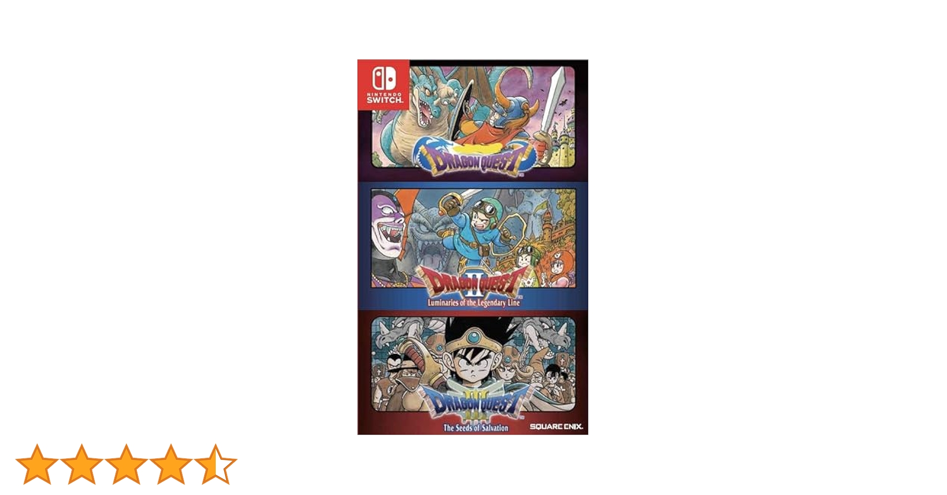 中古 ドラゴンクエスト 1 2 3 I II III 海外版 SWITCH Amazon.co.jp: Dragon Quest I, II & III (1, 2 & 3) Collection